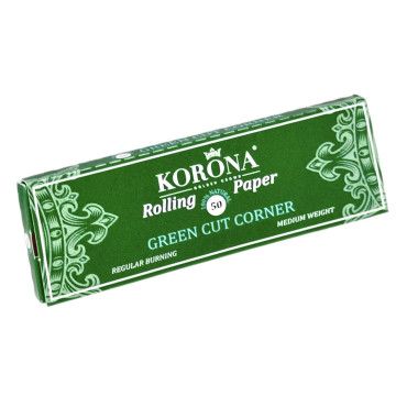 Бумага для самокруток KORONA GREEN CС