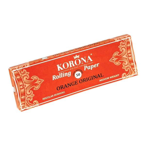 Папір для самокруток KORONA ORANGE ORIGINAL