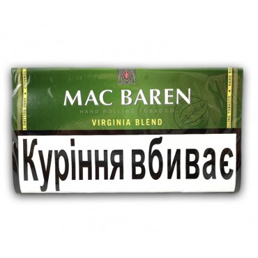 Тютюн для самокруток MAC BAREN VIRGINIA BLEND 30 г