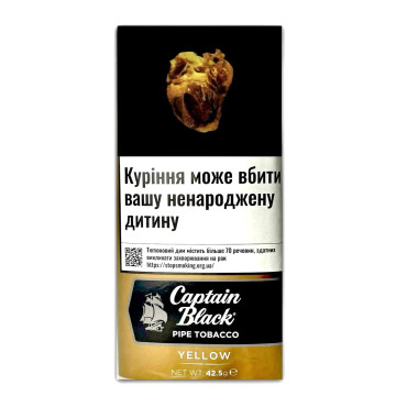 Табак для люльки  CAPTAIN BLACK YELLOW 42,5 г