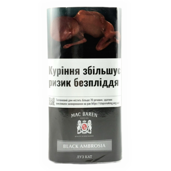 Тютюн для люльки MAC BAREN BLACK AMBROSIA 50 г