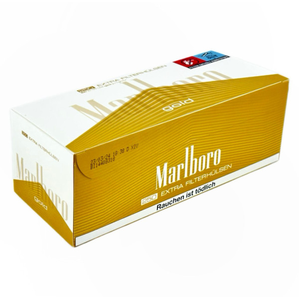 Гильзы для набивки сигарет MARLBORO GOLD 24 мм (250 шт)