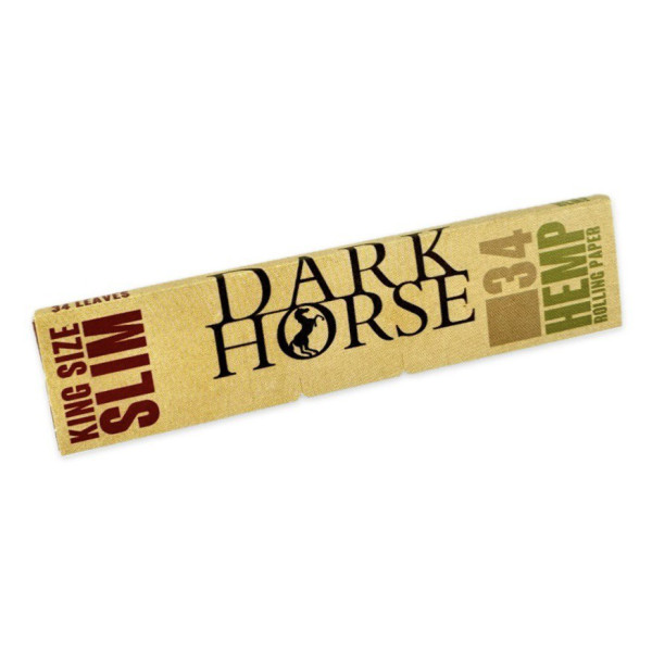 Папір для самокруток DARK HORSE KS UNBLEACHED HEMP /34