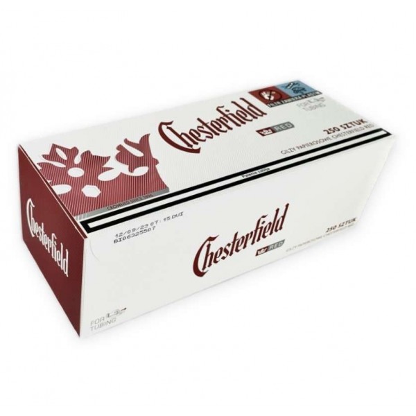 Гильзы для набивки сигарет CHESTERFIELD RED (250 шт)