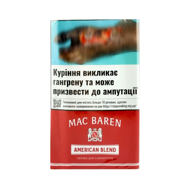 Тютюн для самокруток MAC BAREN AMERICAN BLEND 30 г