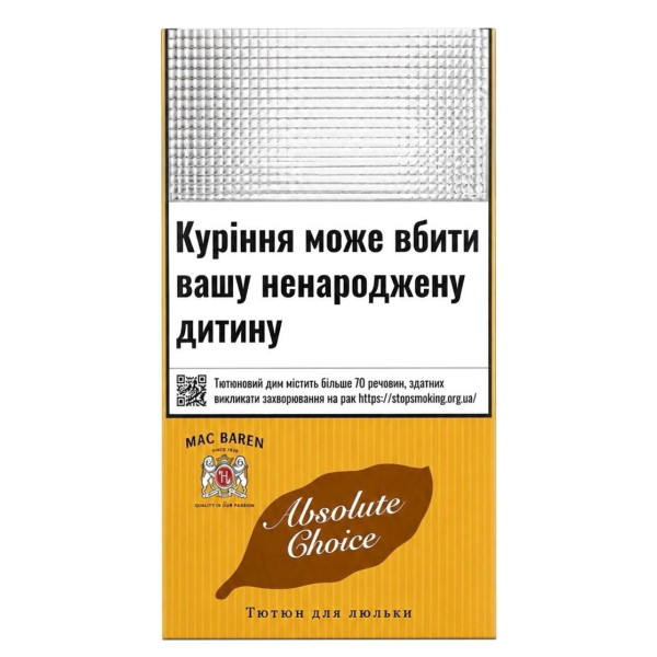 Табак для люльки MAC BAREN ABSOLUTE CHOICE 40 г