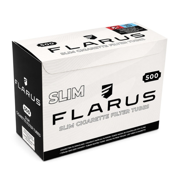 FLARUS SLIM cigarette cartridges (500 pcs) thin