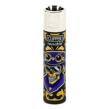 Запальничка CLIPPER Marked Skulls