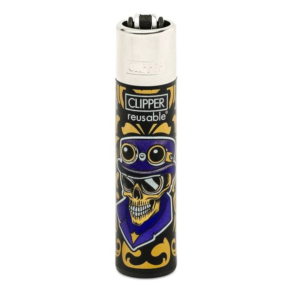Запальничка CLIPPER Marked Skulls