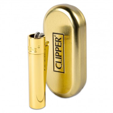 Запальничка CLIPPER METAL GOLD