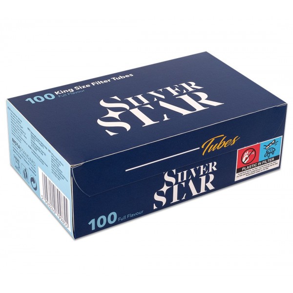 Гільзи для набивання сигарет SILVER STAR KS (100 шт)