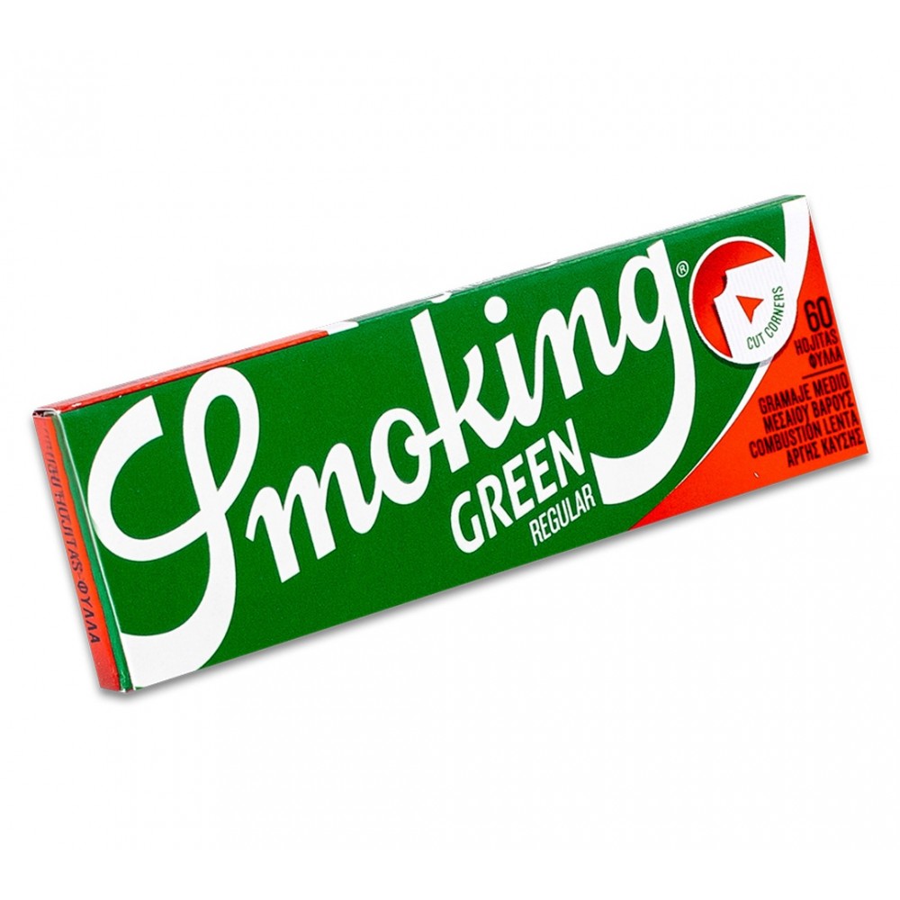 Папір для самокруток SMOKING GREEN СС REGULAR