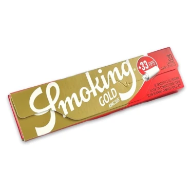 Smoking Ks Gold +tips Rolling Paper
