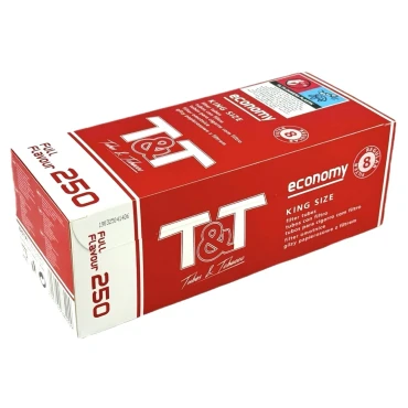 Гільзи для набивання сигарет Т&T (250шт)