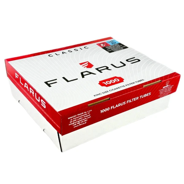 Гільзи для набивання сигарет FLARUS KS (1000 шт)