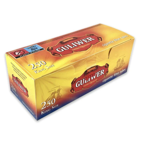Guliwer Cigarette Tubes (250 Pcs)