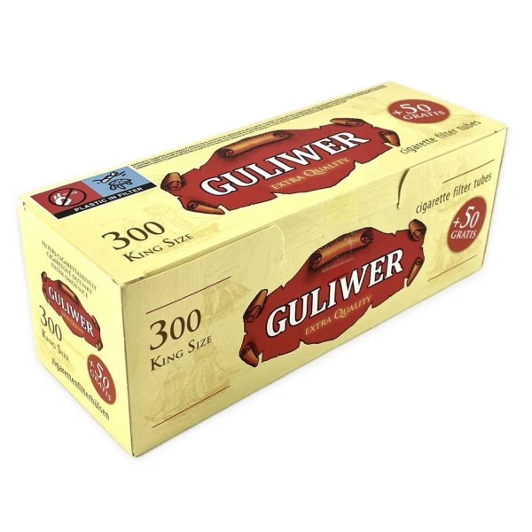 Guliwer Cigarette Tubes (350 Pcs)