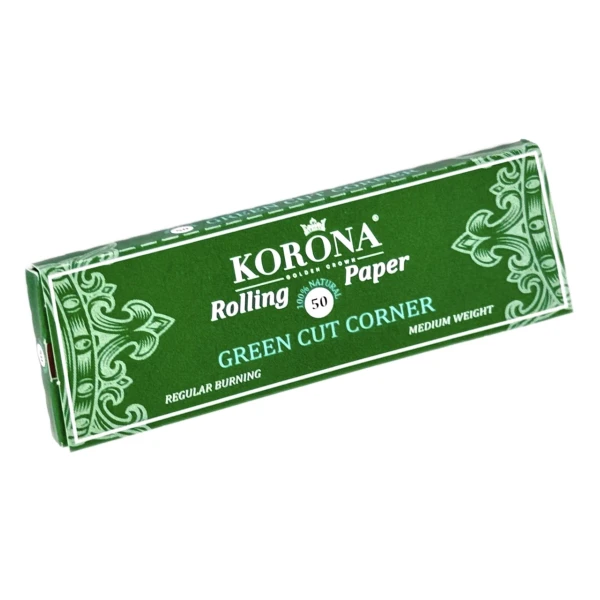Папір для самокруток KORONA GREEN CС