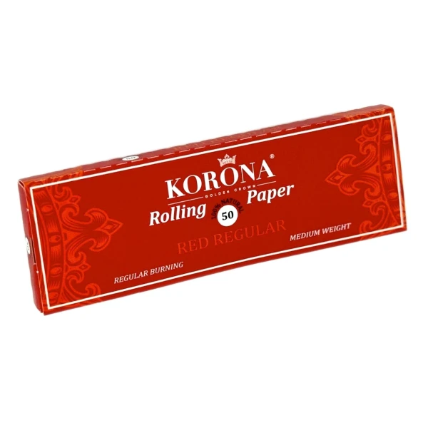 Папір для самокруток KORONA RED REGULAR