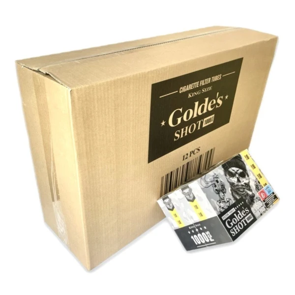 Golde's Shot Cigarette Tubes (12000 Pcs)