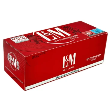 Гільзи для набивання сигарет LM RED 24 мм (250 шт)