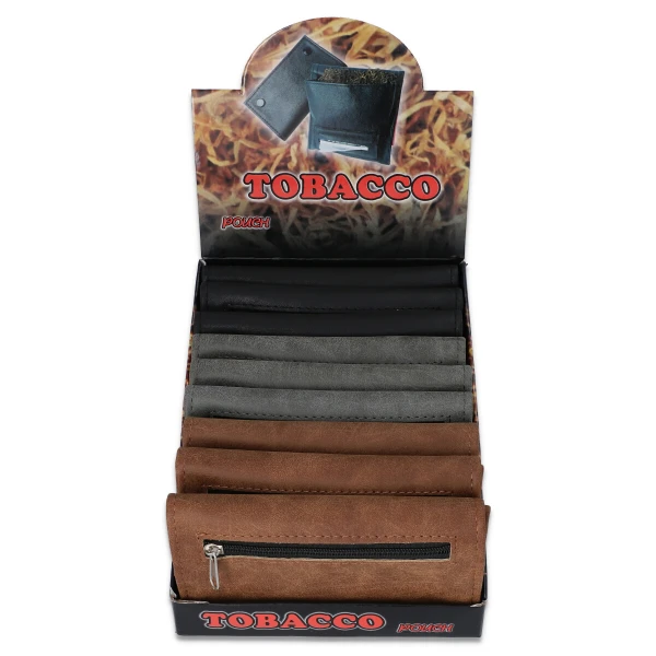 Leather tobacco pouch