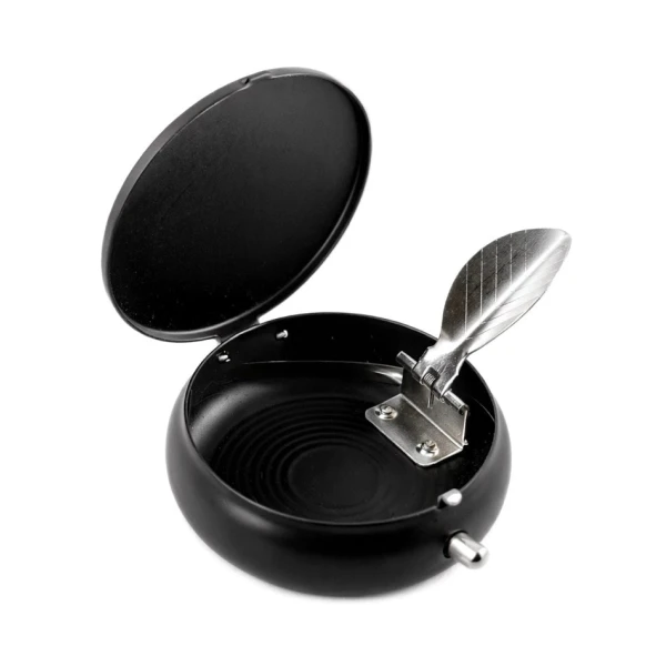 Metal tourist ashtray