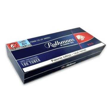 Гильзы для набивки сигарет ROTHMANS RED X-LONG (100 шт)