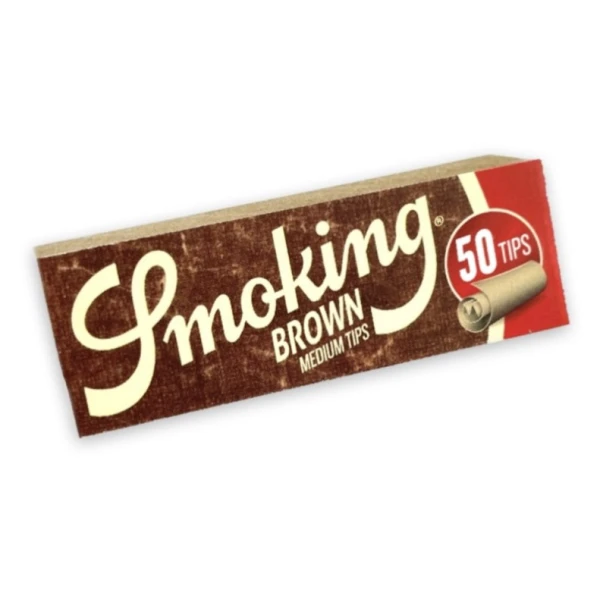 Фильтры для самокруток SMOKING BROWN TIPS (50 шт)
