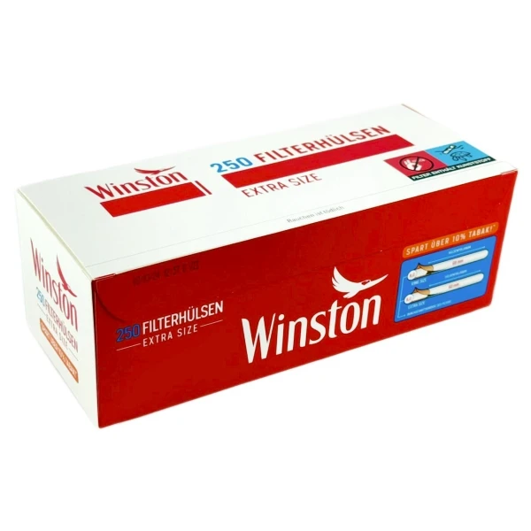 Гільзи для набивання сигарет WINSTON 24 мм (250 шт)