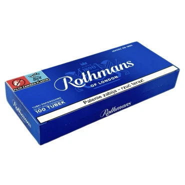 Гільзи для набивання сигарет ROTHMANS BLUE X-LONG(100 шт)