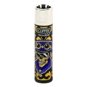 Запальничка CLIPPER Marked Skulls