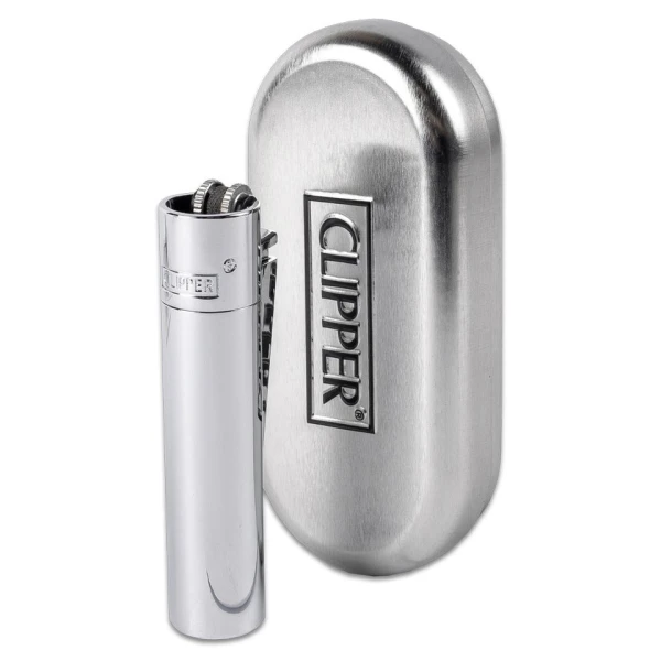 Clipper Metal Silver Lighter