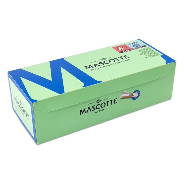 Cigarette Tubes Mascotte Carbon (200 Pcs)