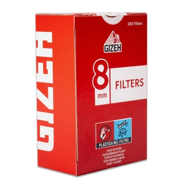 Фильтри для самокруток GIZEH 8мм X15 мм (100 шт)