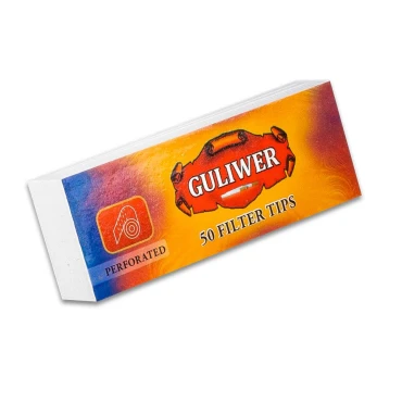 Cigarette Filters Guliwer Tips (50 Pcs)