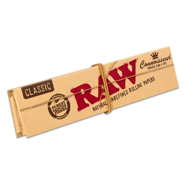 Raw Classic Ks Slim+tips Rolling Paper